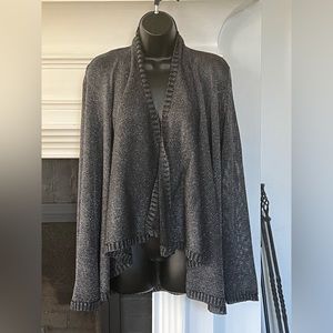 Sparkly Lyn shawl with sleeves